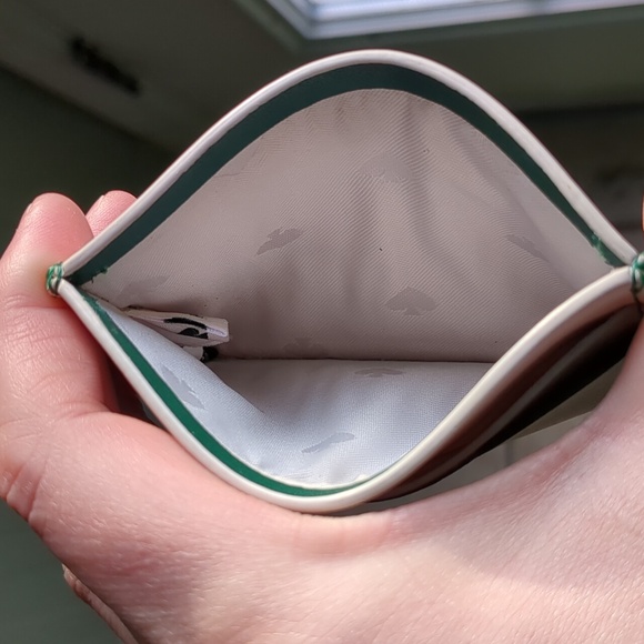 Kate Spade Green, Blue & White Cardholder Wallet - Picture 3 of 3